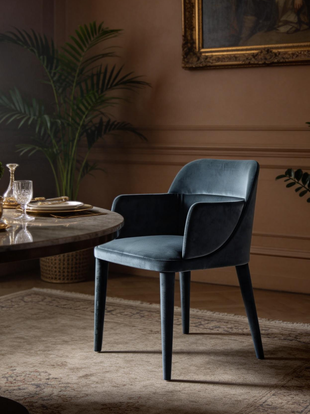 NEX Fabric Upholstered Dining Chair
