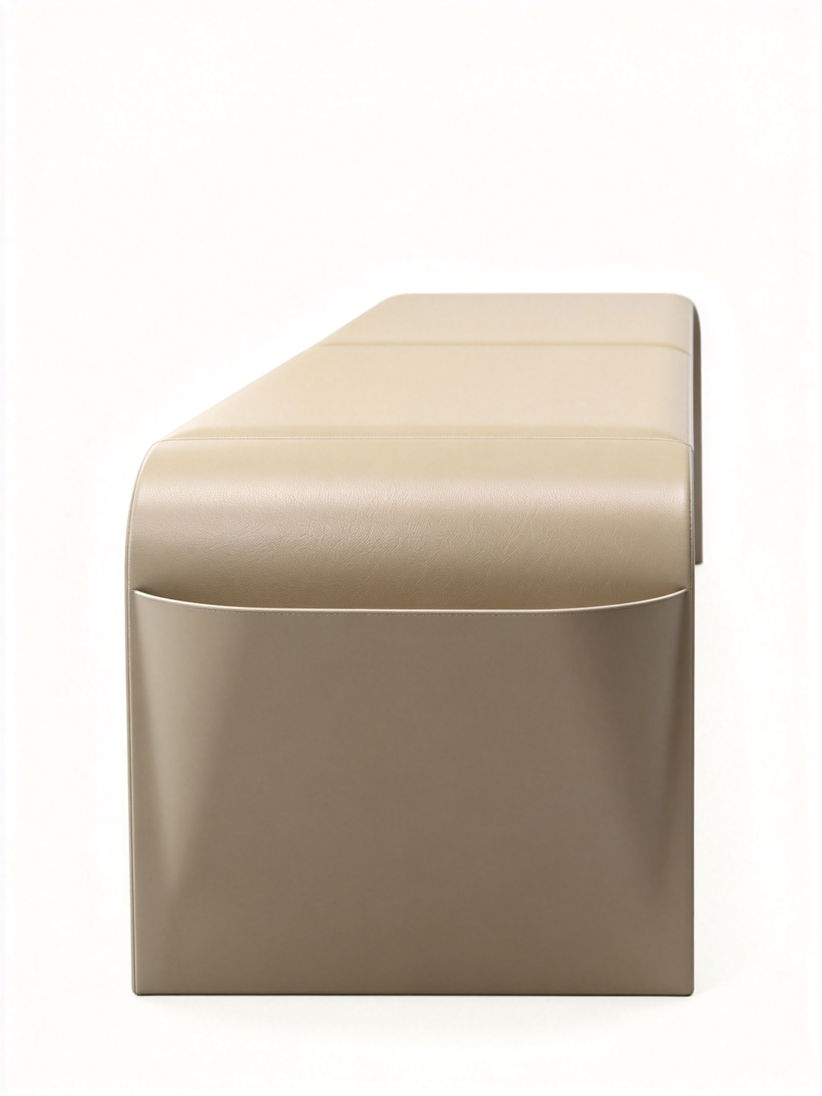 ARC Saddle Leather End-of-Bed Bench