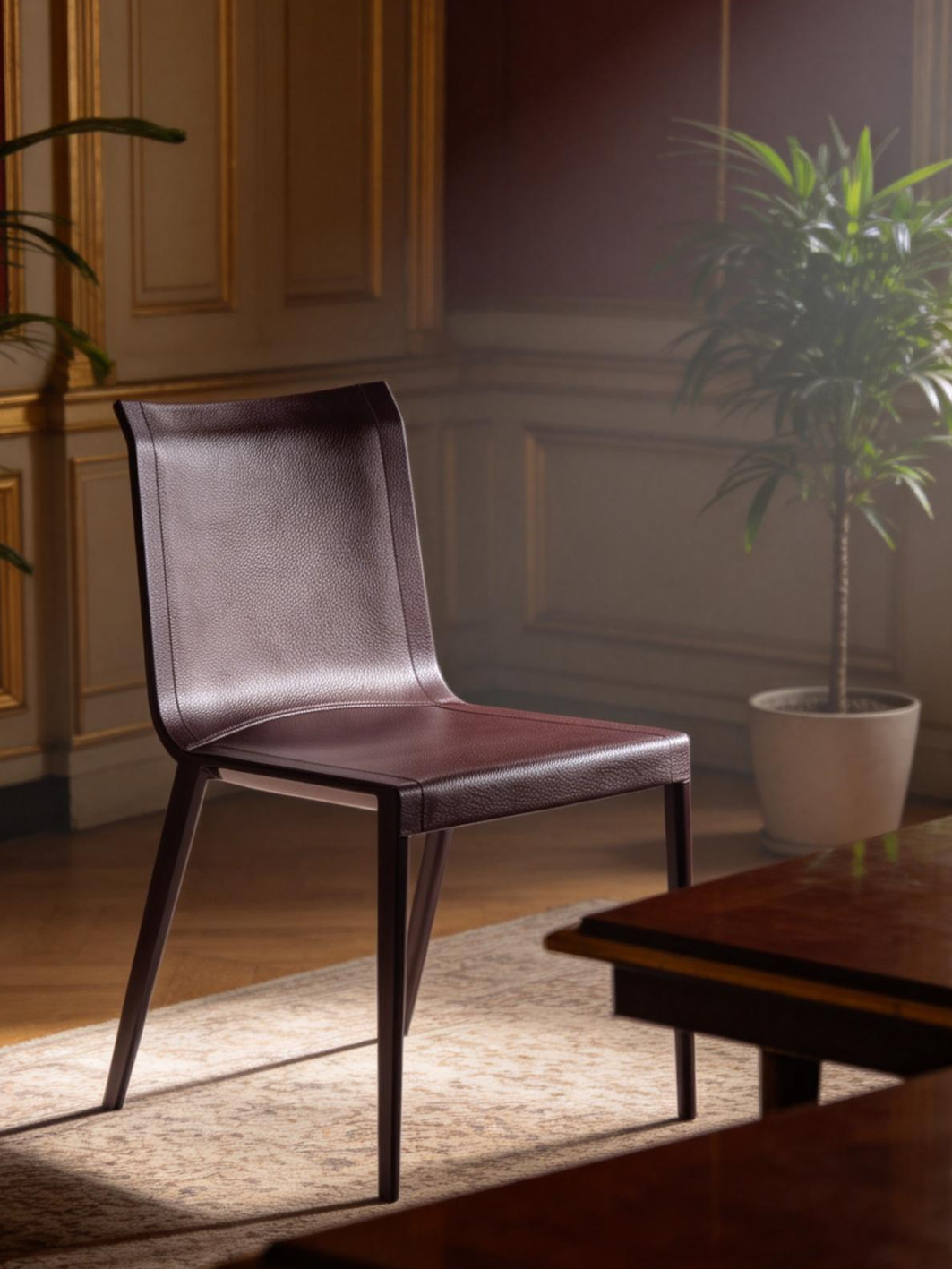 RIDGE Saddle Leather Dining Chair