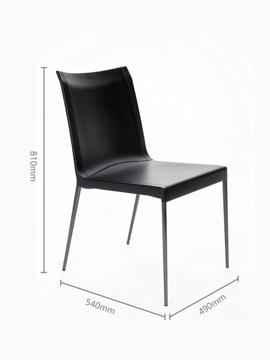 RIDGE Saddle Leather Dining Chair