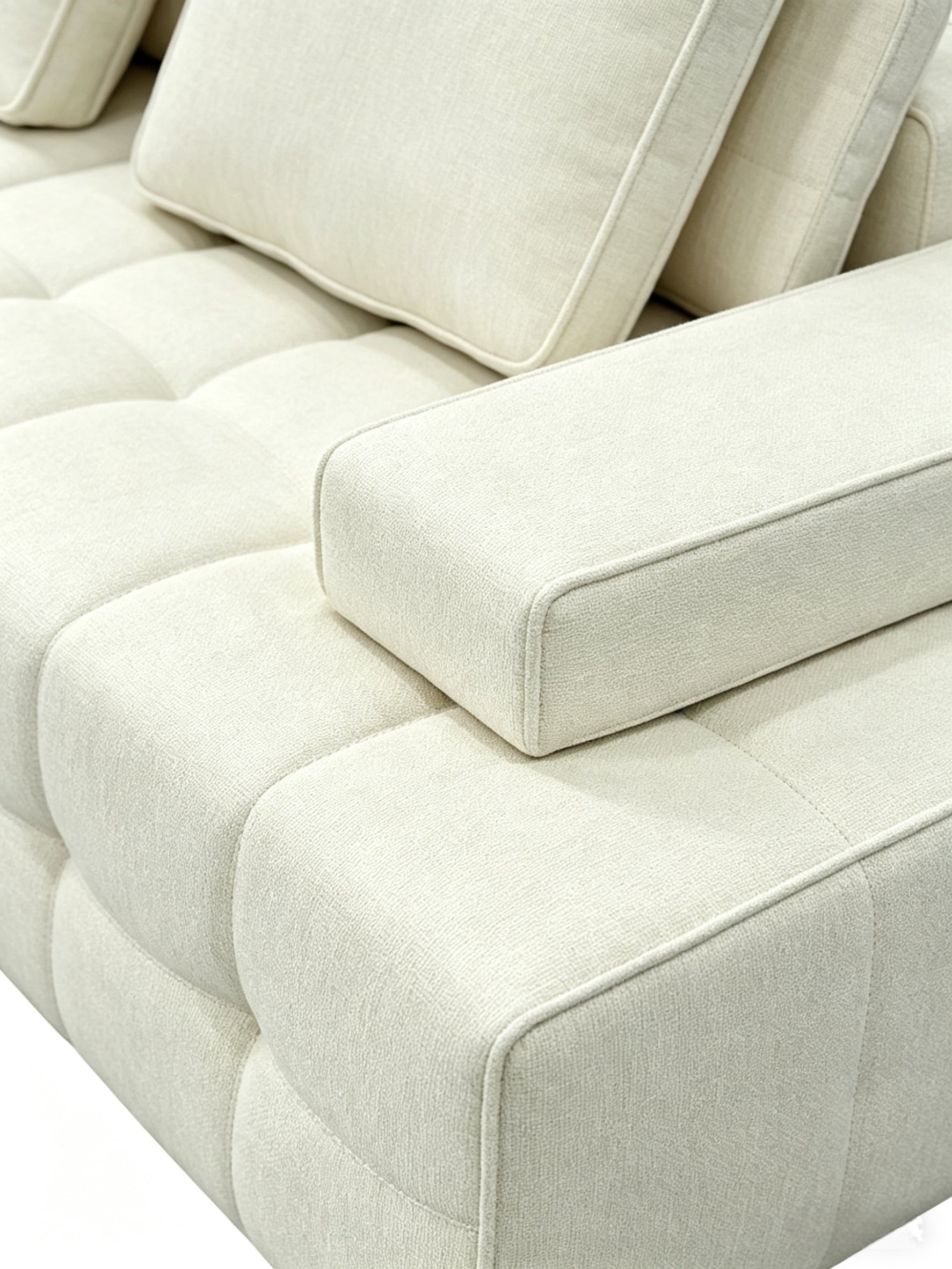 DRIFT 4-Seater Self-Expanding Velvet Sofa