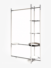 ASTRA Saddle Leather Wardrobe Rack