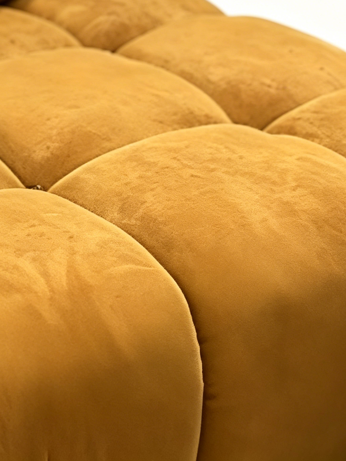 BISCUIT Self-Expanding Velvet Ottoman