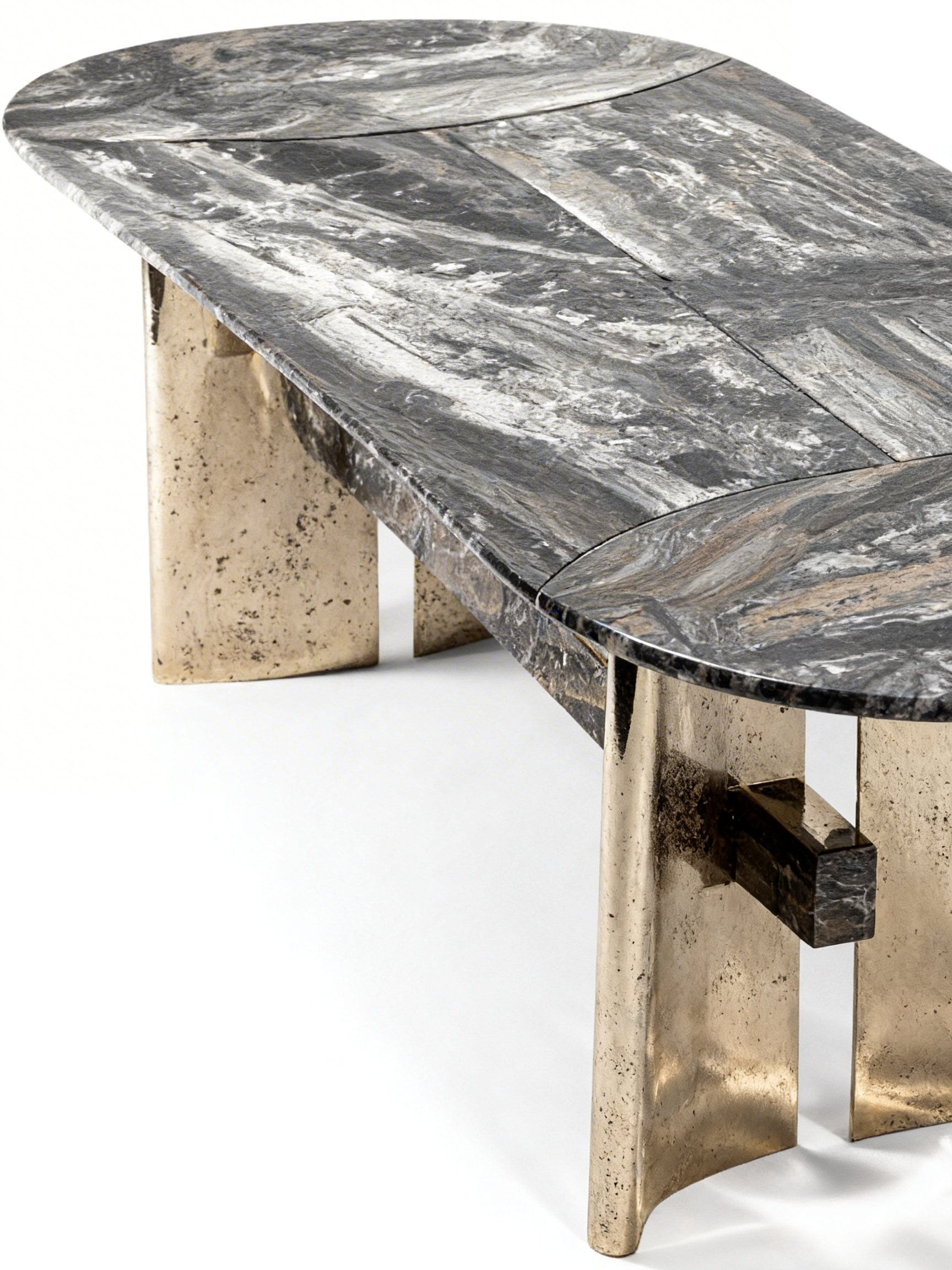 ARNO Venetian Brown Marble Dining Table