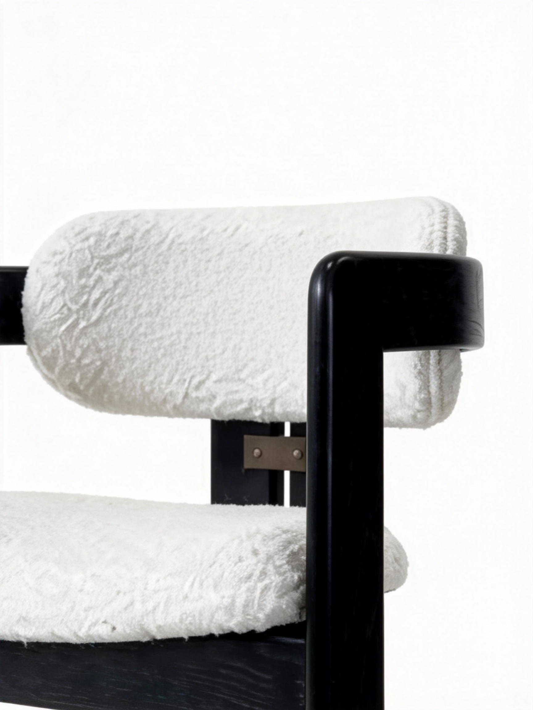 RENNE Textured Fabric Dining Chair
