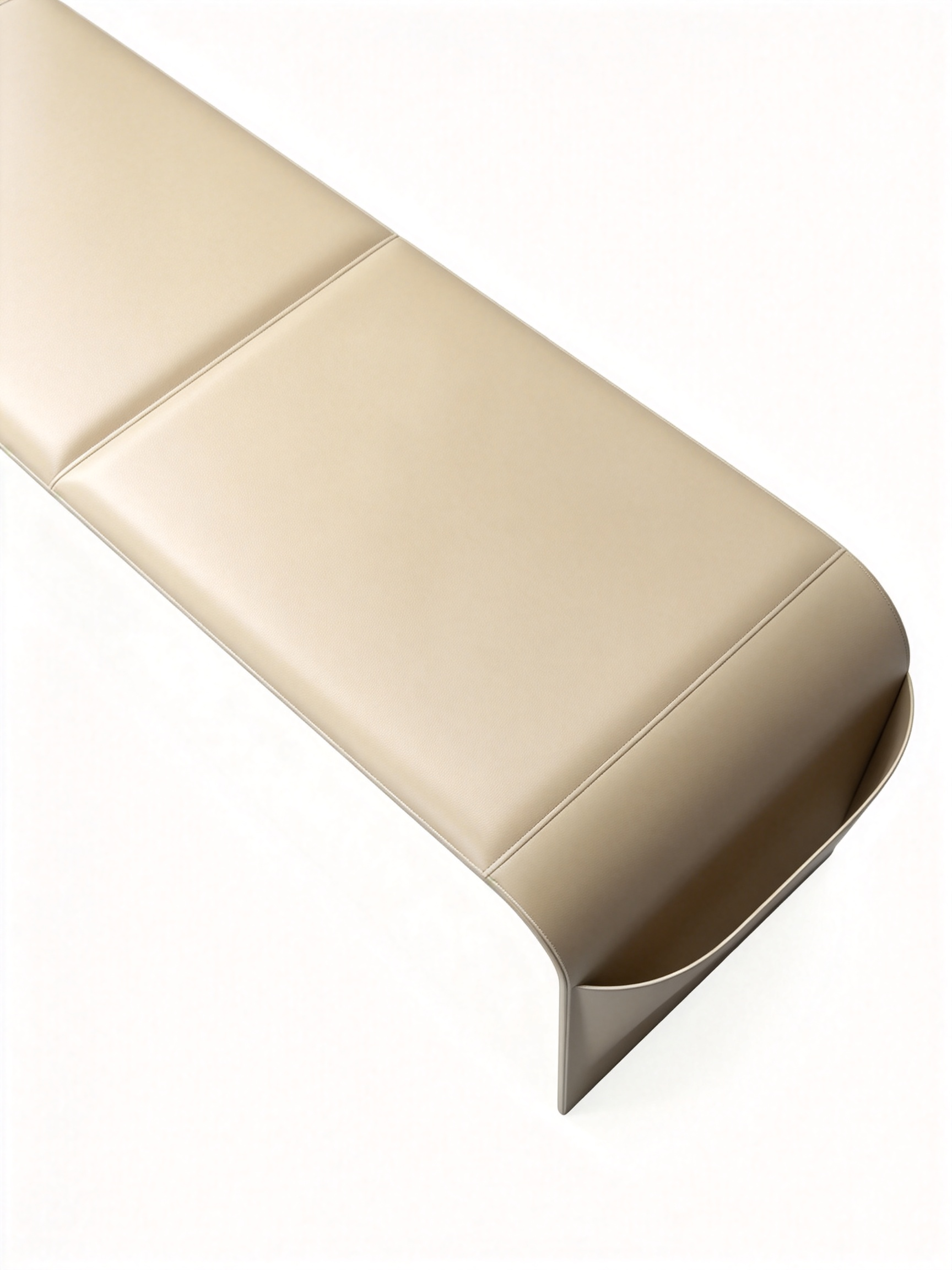 ARC Saddle Leather End-of-Bed Bench