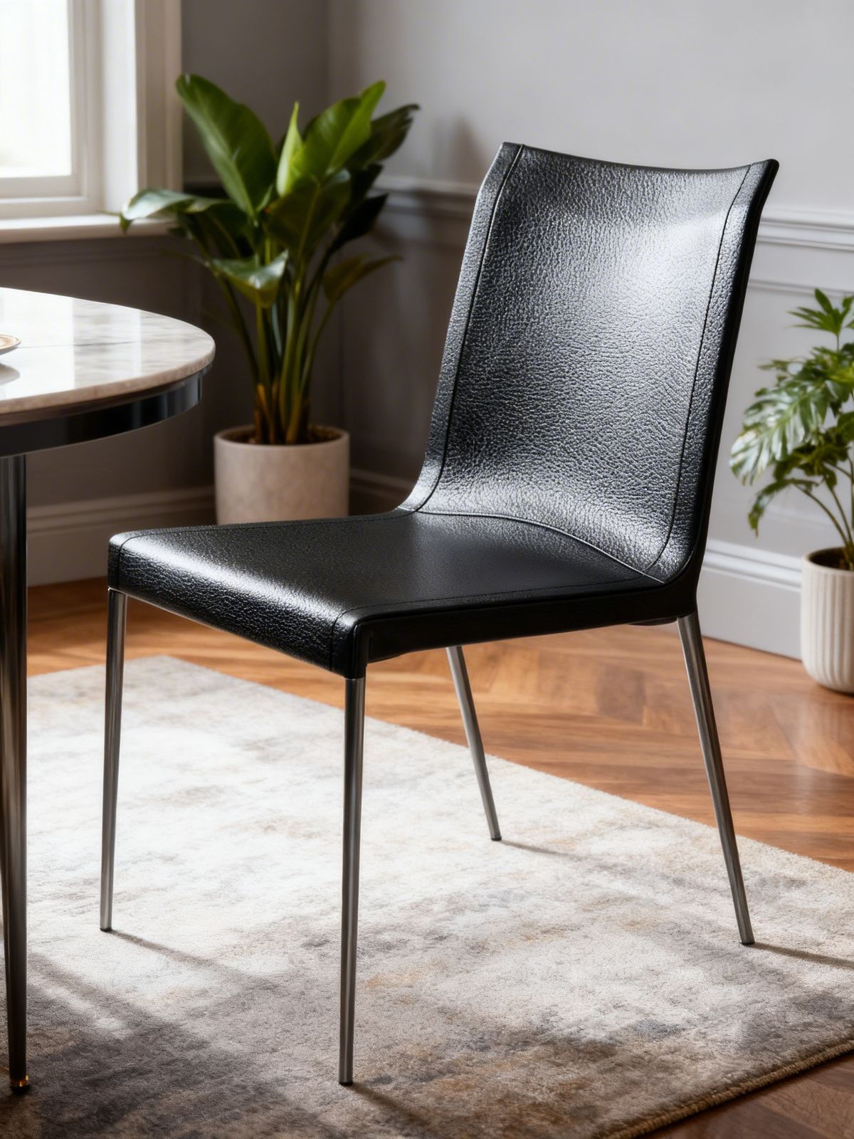 RIDGE Saddle Leather Dining Chair