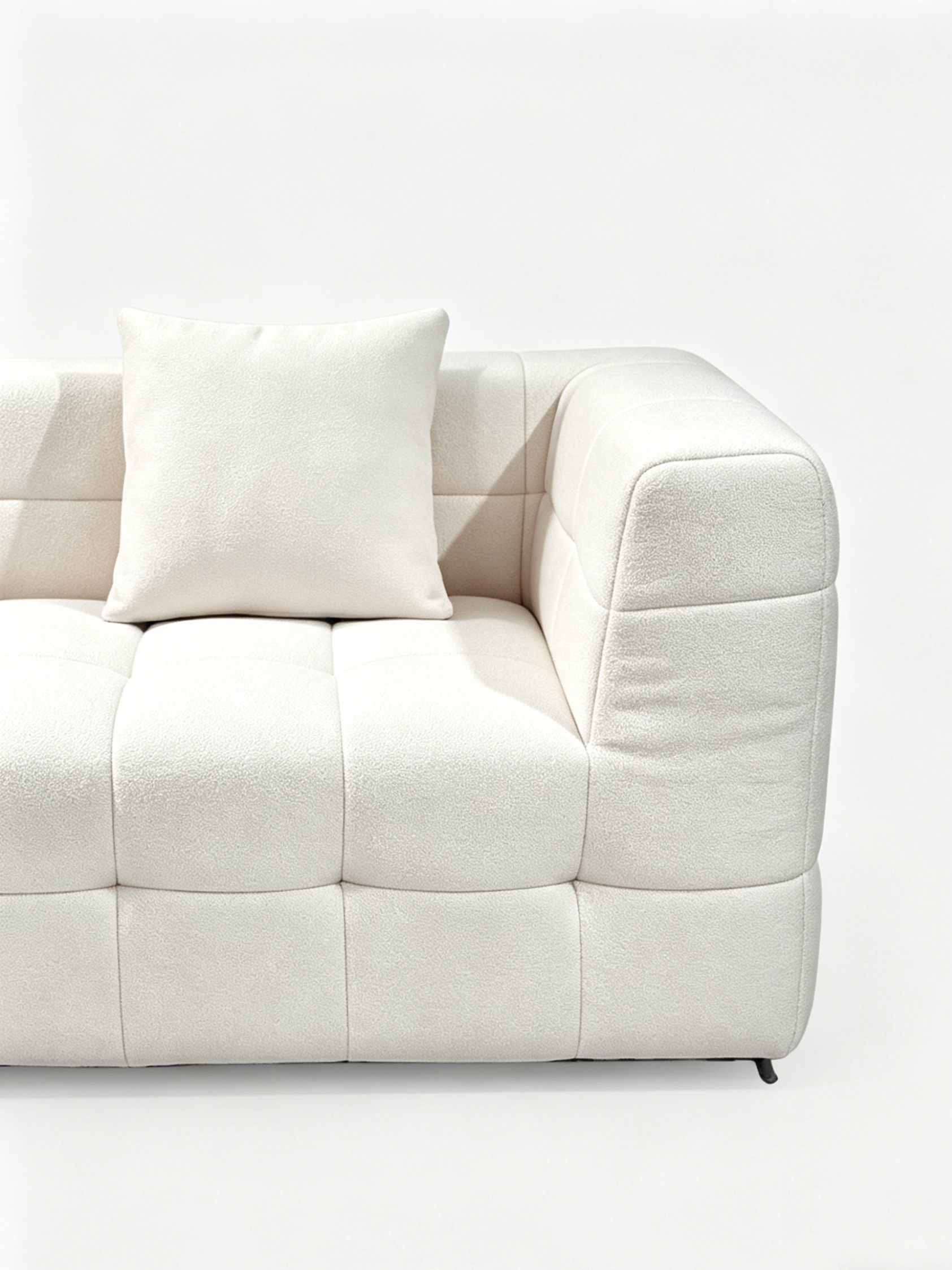 BLOC 3-Seater Self-Expanding Velvet Sofa