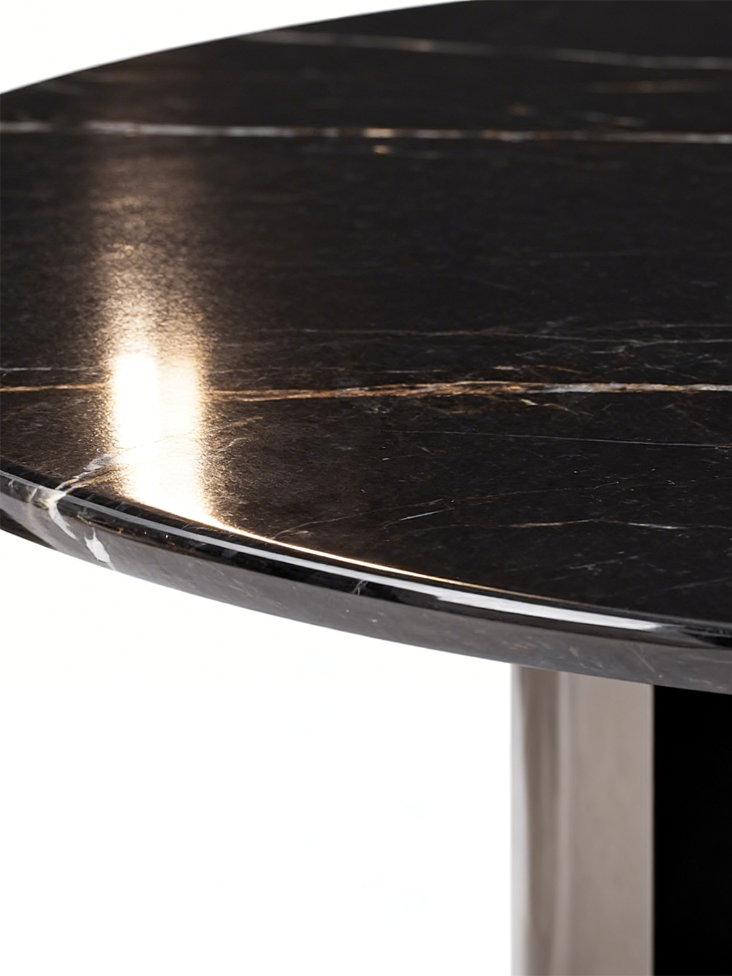 NOIR Laurent Marble Round Dining Table