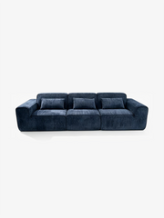 TIDE 4-Seater Self-Expanding Velvet Sofa