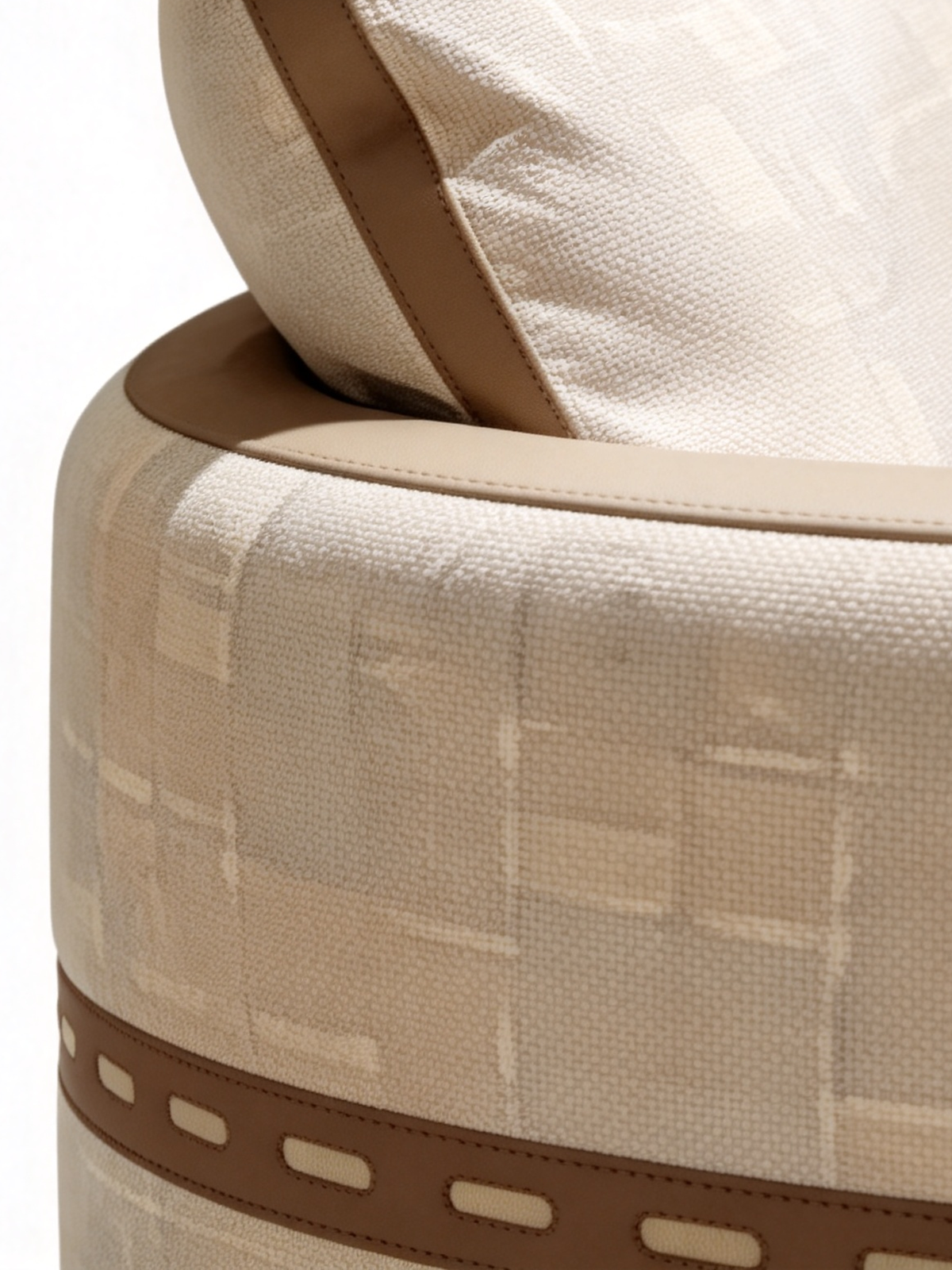 MILO Swivel Fabric Lounge Chair