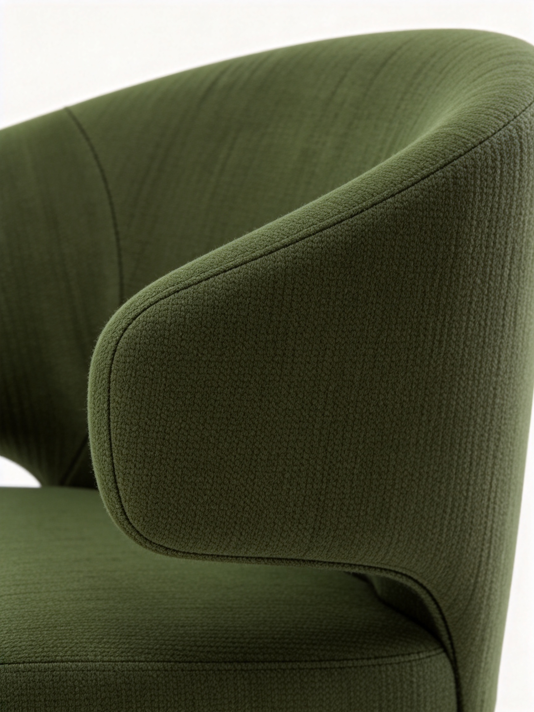 SYCAMORE Ash Wood Upholstered Dining Chair