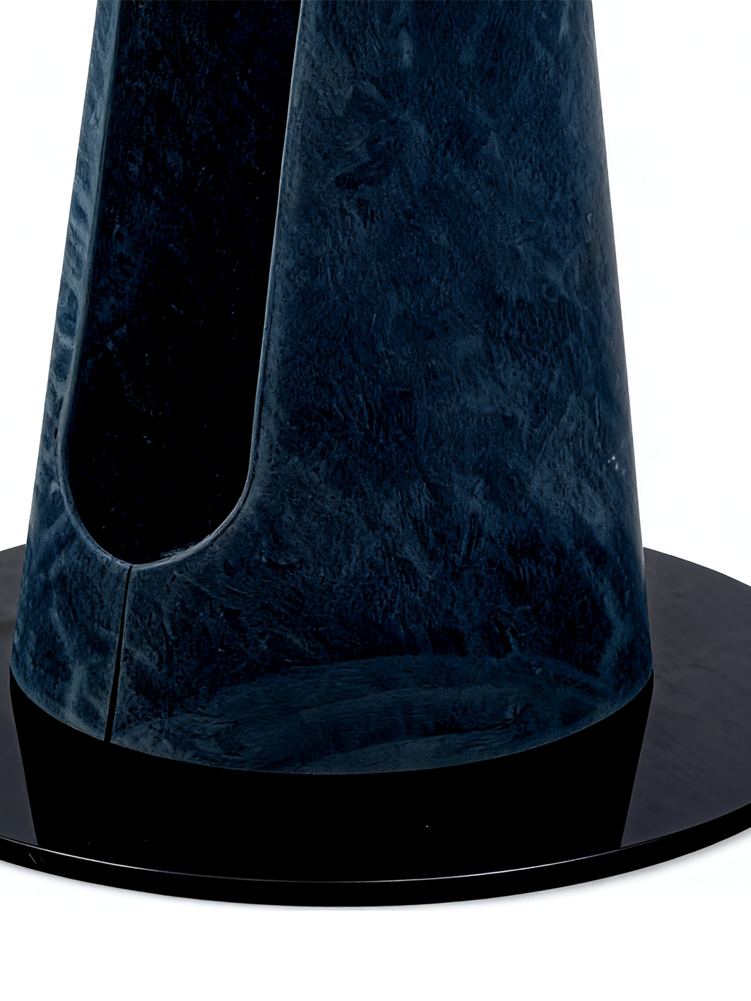 CAPRI Capra Grey Marble Round Dining Table