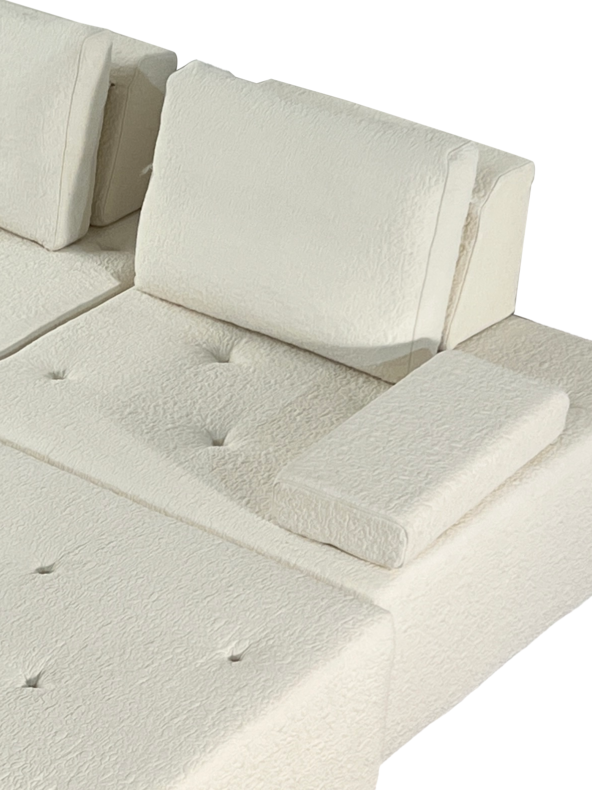 CLOUD 4-Seater Self-Expanding Sofa & Ottoman Set