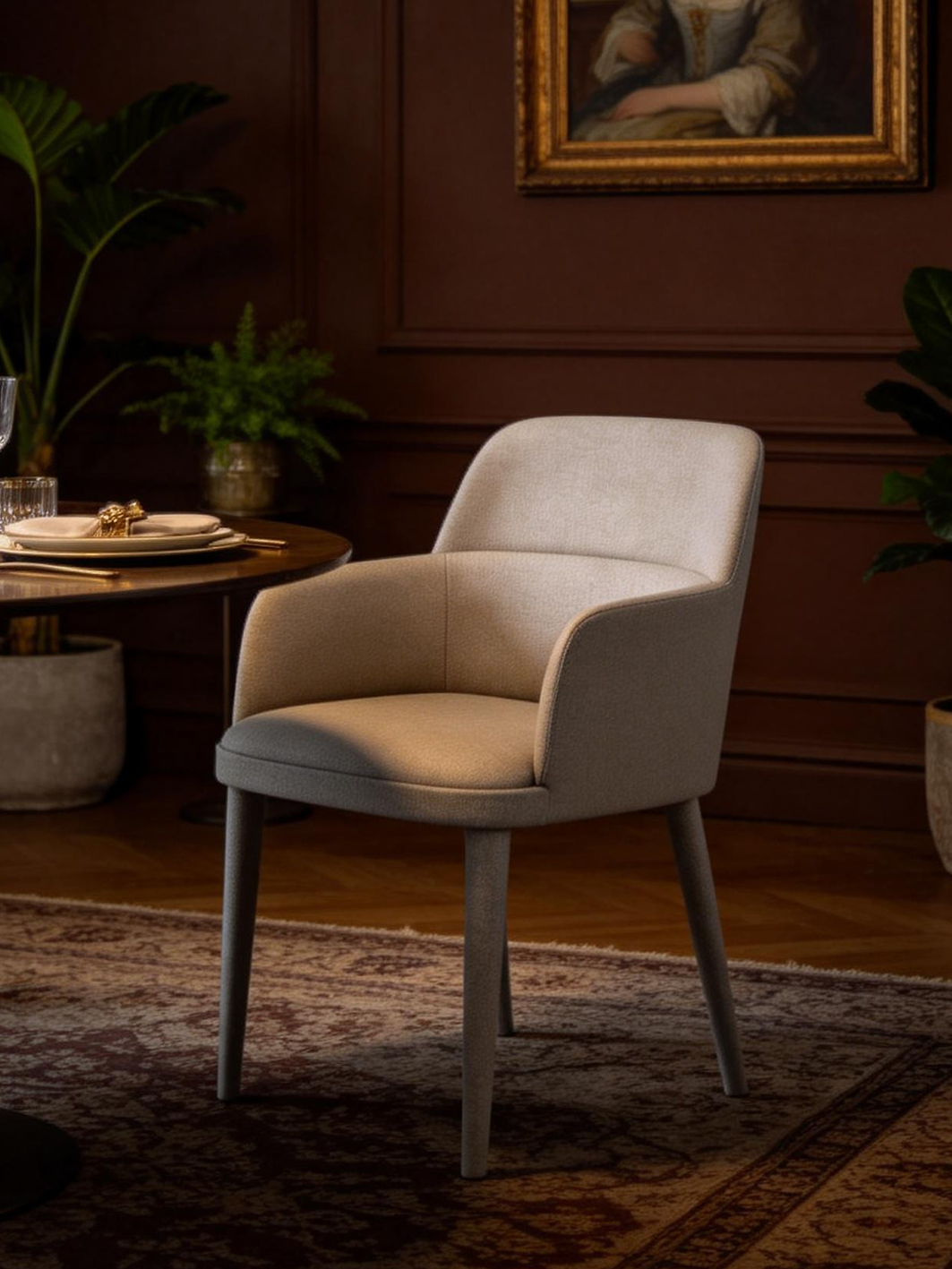 NEX Fabric Upholstered Dining Chair