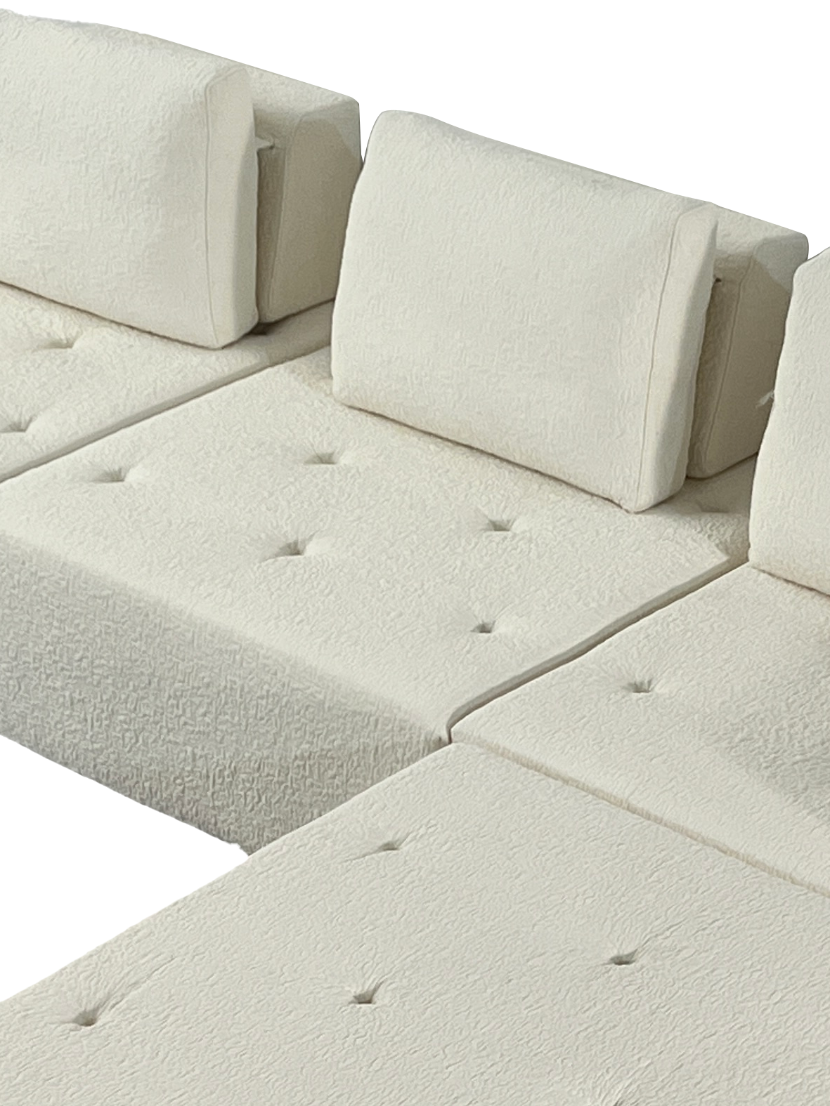 CLOUD 4-Seater Self-Expanding Sofa & Ottoman Set