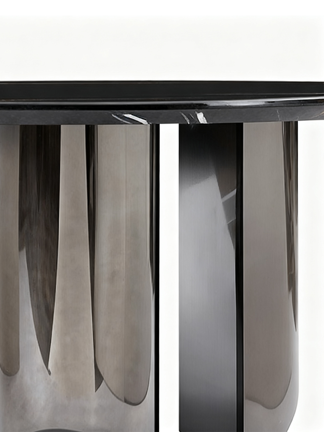 NOIR Laurent Marble Round Dining Table