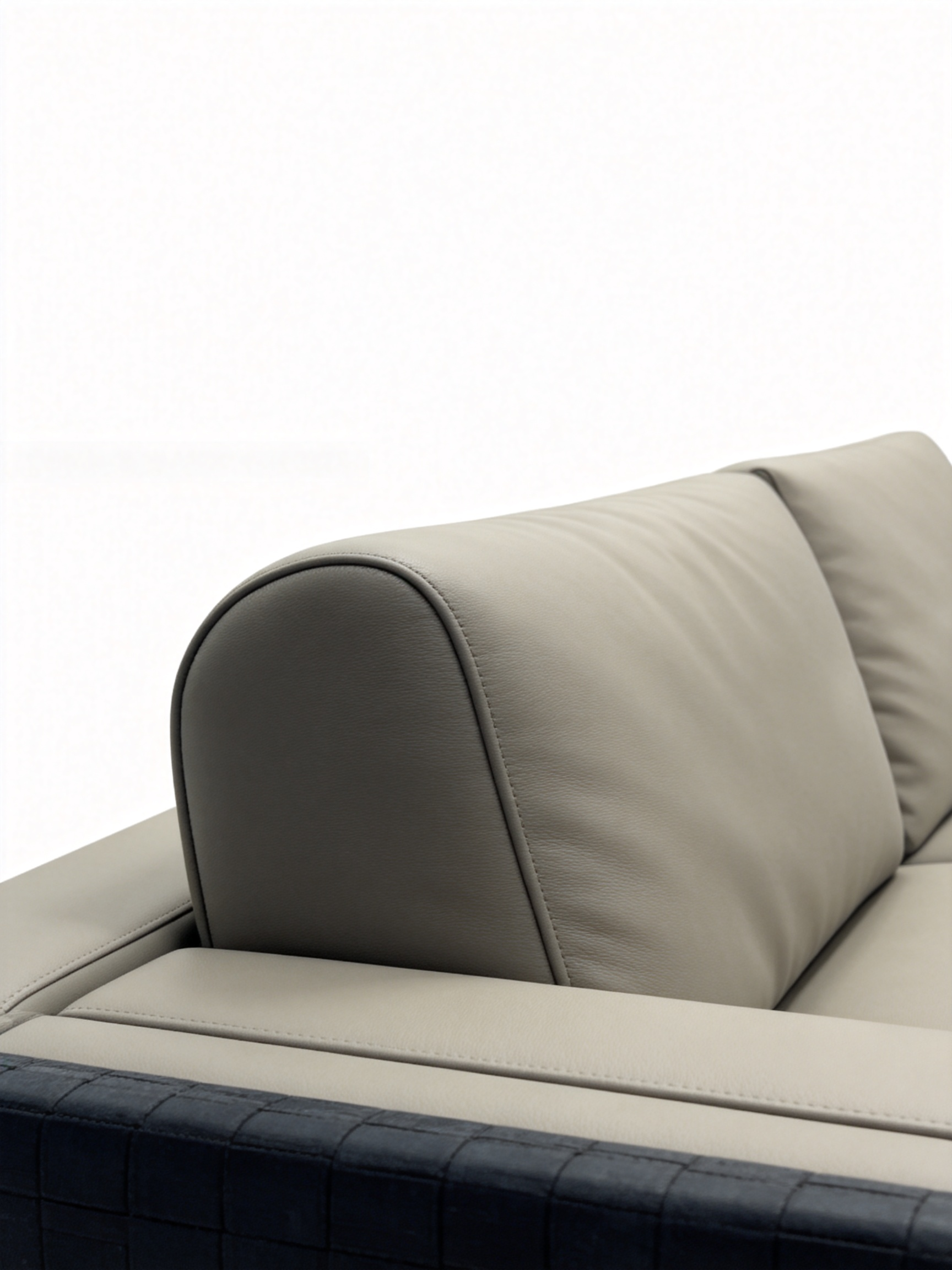MARTIN Leather Chaise Sectional Sofa