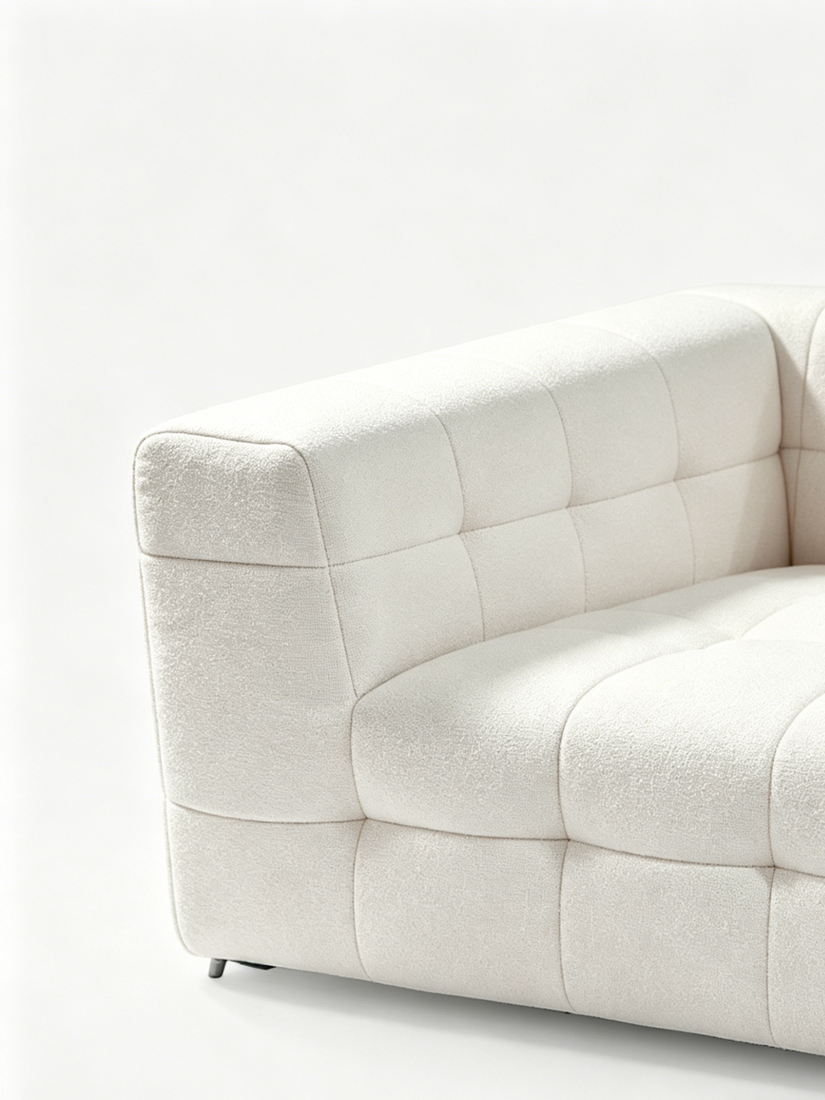 BLOC 3-Seater Self-Expanding Velvet Sofa