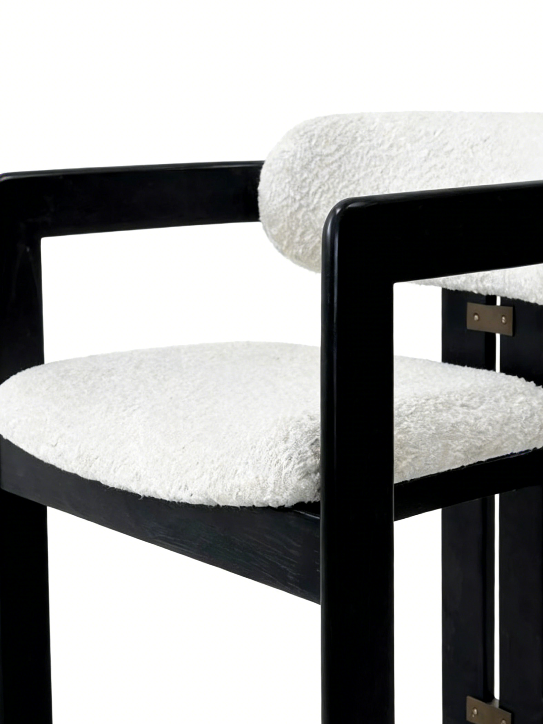 RENNE Textured Fabric Dining Chair