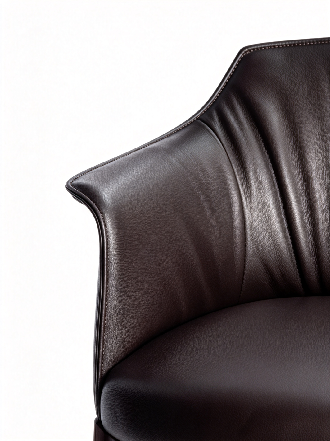 CRESCENT Pleated Dining Armchair