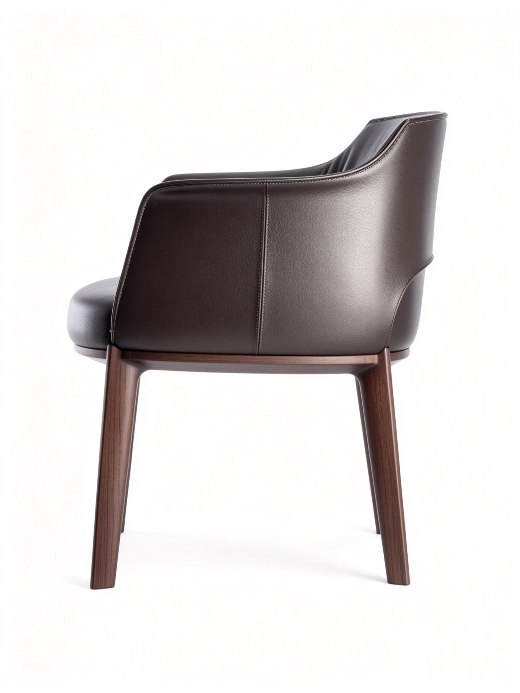 CRESCENT Pleated Dining Armchair