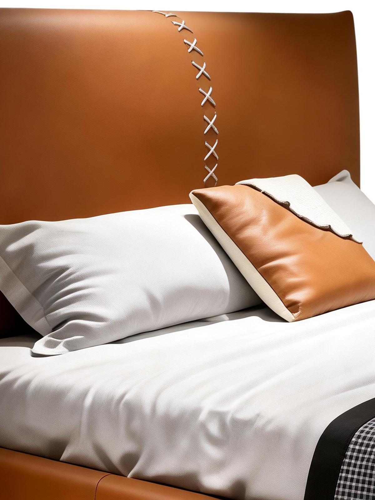 BENTLEY Full Leather Super King Bed Frame
