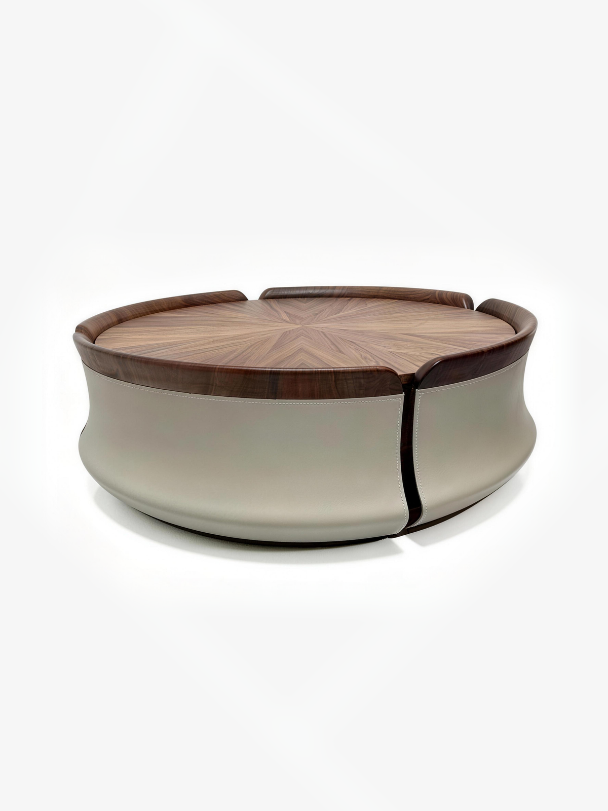 Casacade Walnut Elegance Coffee Table