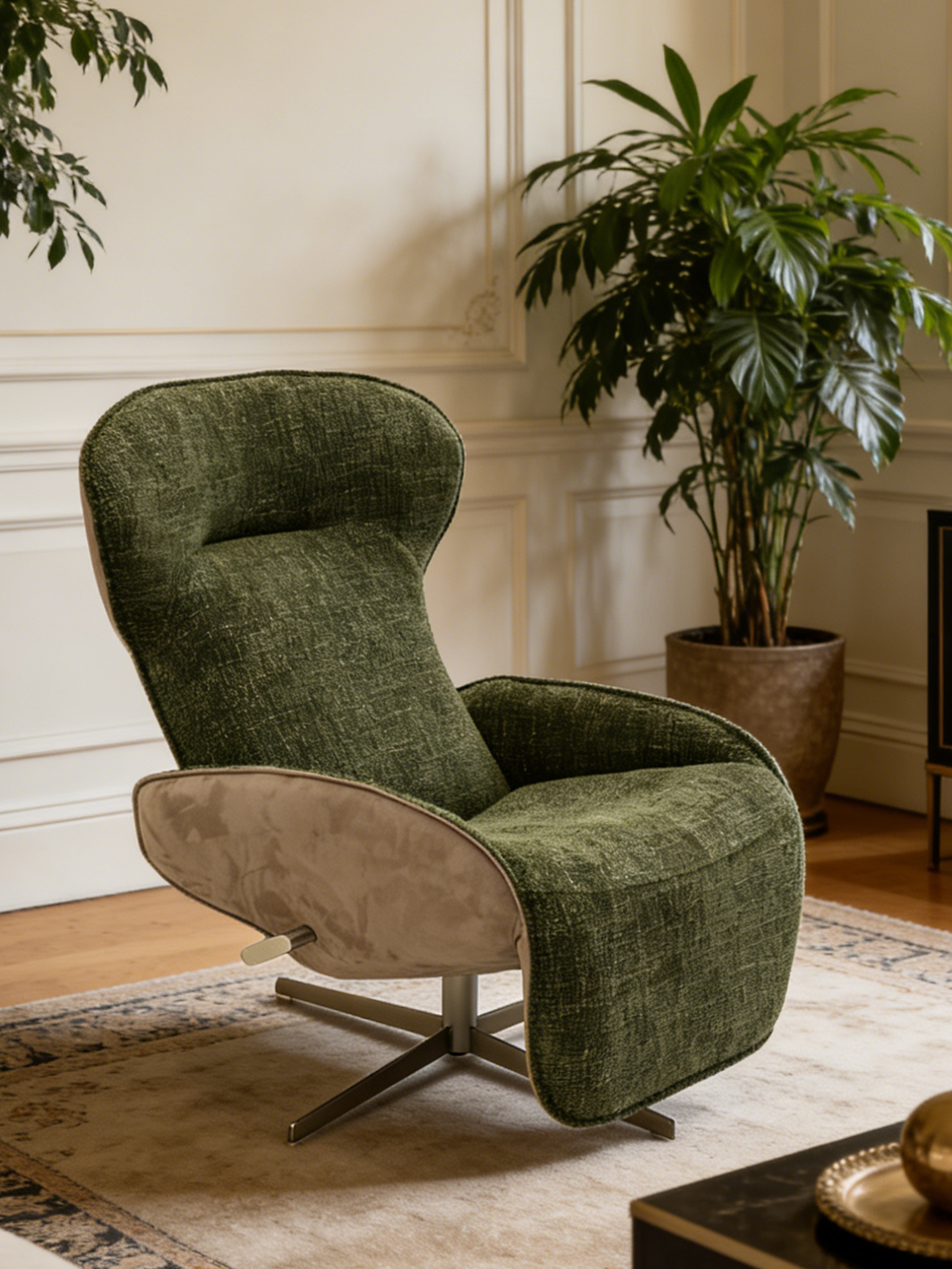 VOLTA Zero Gravity Swivel Recliner Chair