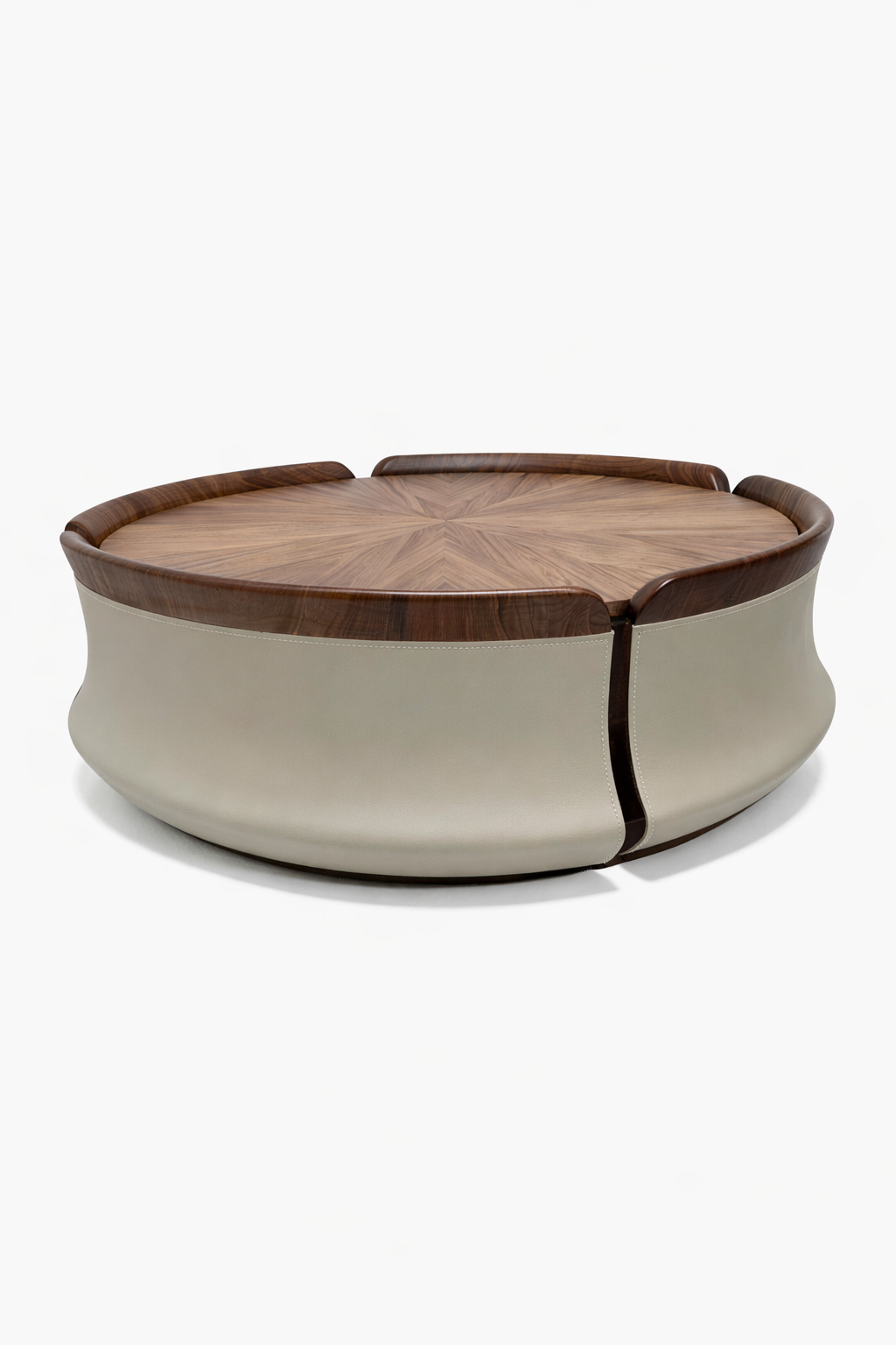 Casacade Walnut Elegance Coffee Table