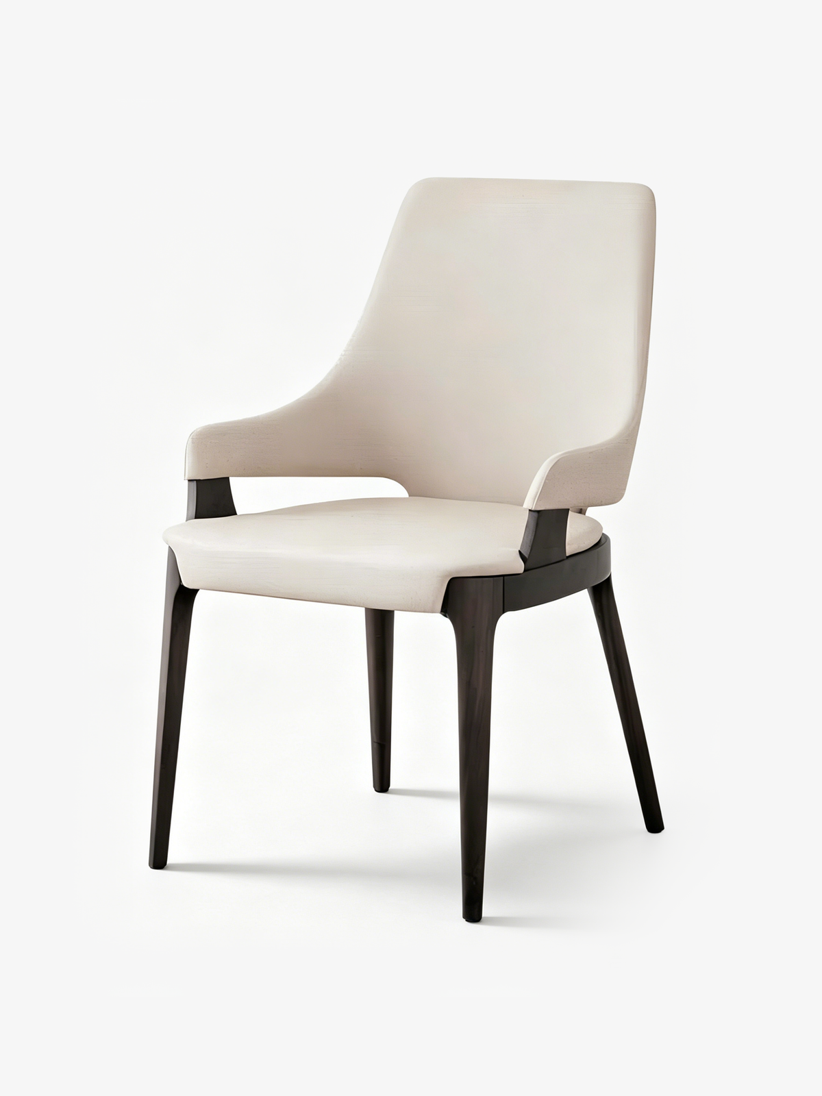OBSIDIAN Smoked Wood Dining Chair
