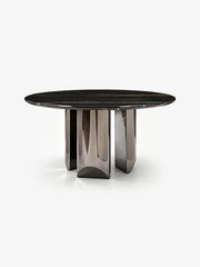 NOIR Laurent Marble Round Dining Table