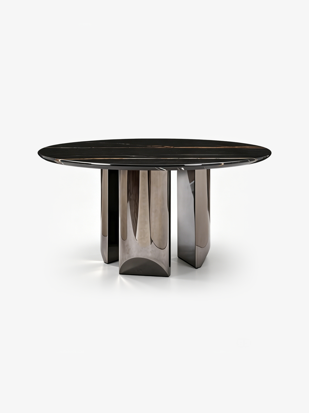 NOIR Laurent Marble Round Dining Table