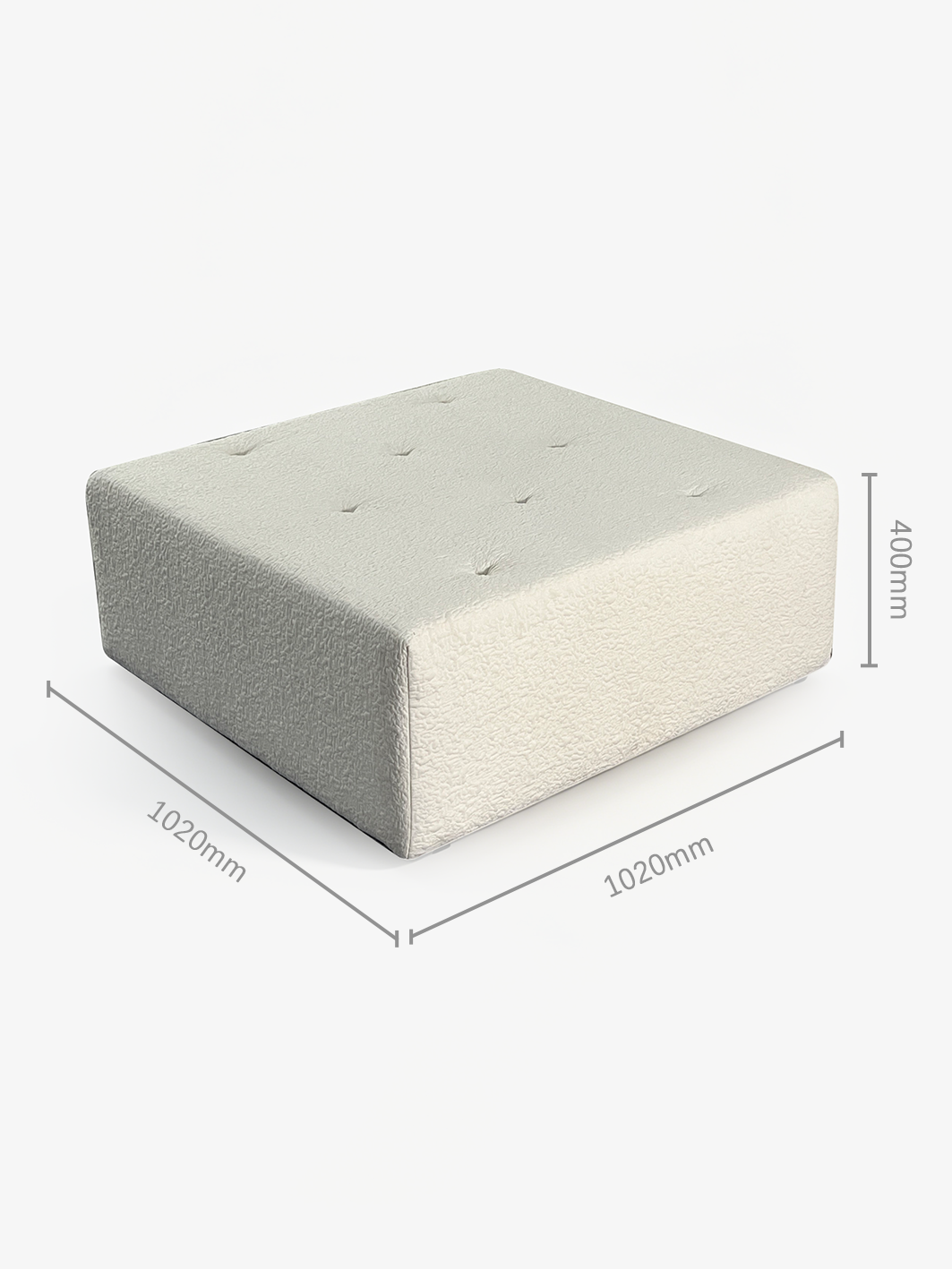 CLOUD 4-Seater Self-Expanding Sofa & Ottoman Set