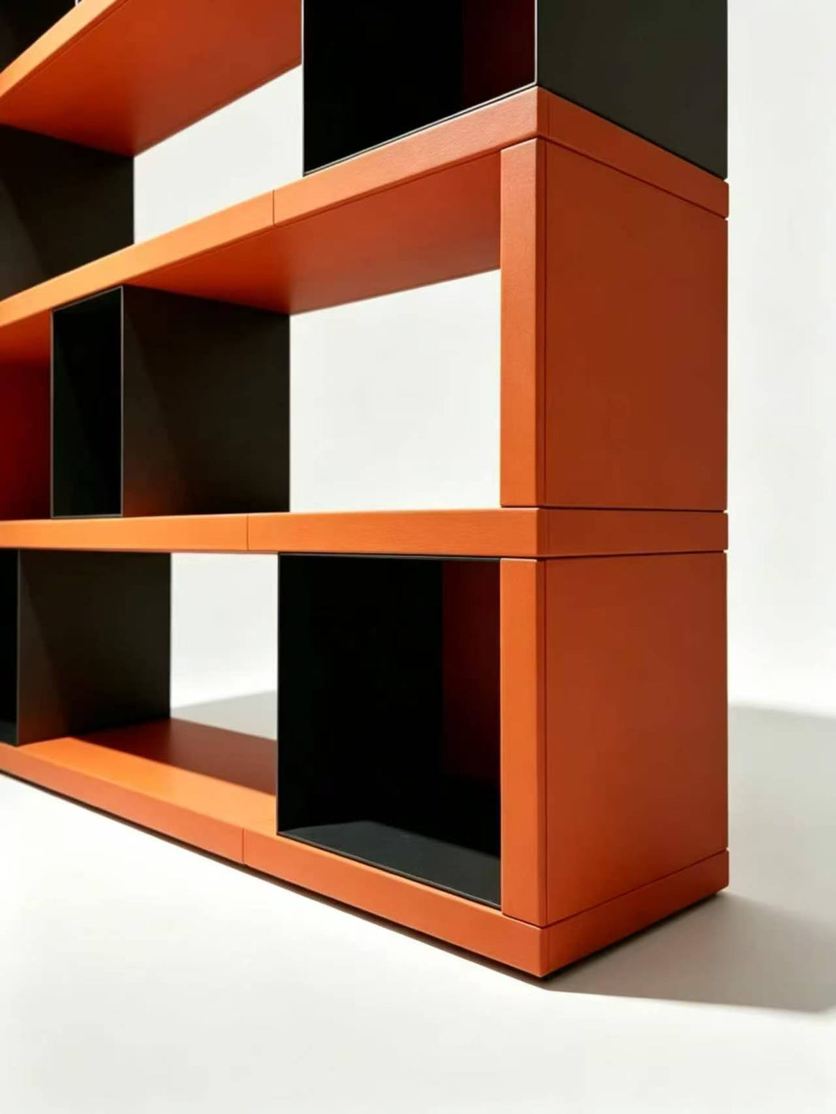 ARCO Saddle Leather Bookcase