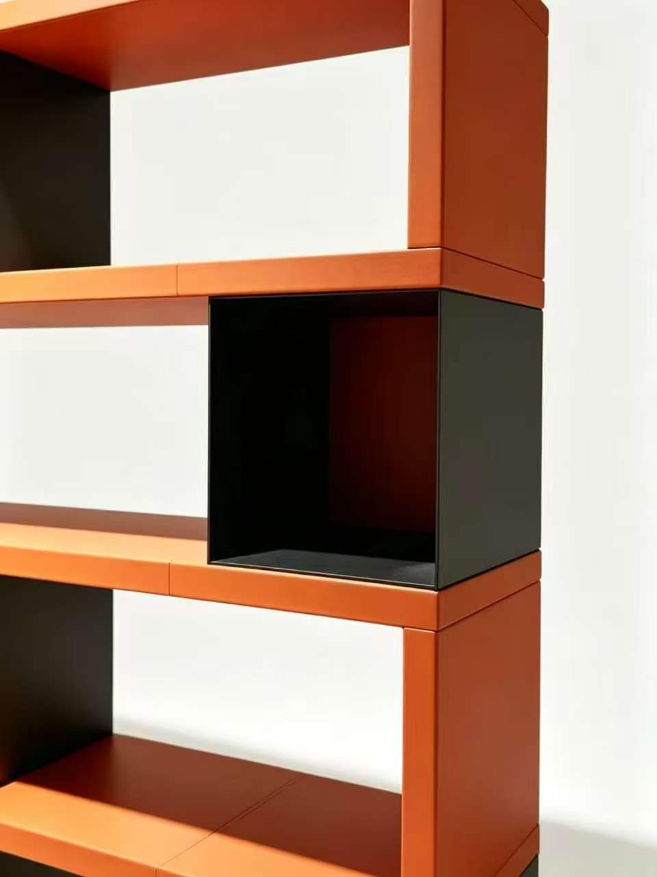 ARCO Saddle Leather Bookcase