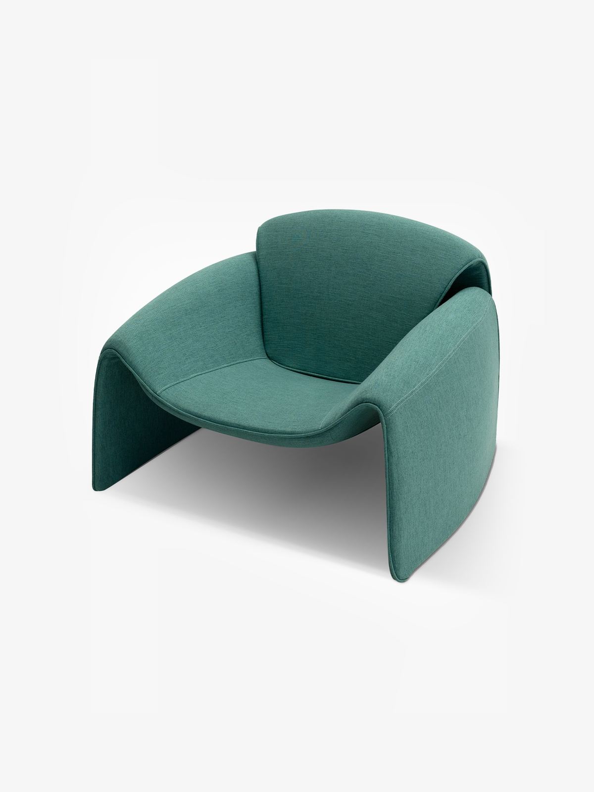 MIRA Sculptural Fabric Lounge Chair